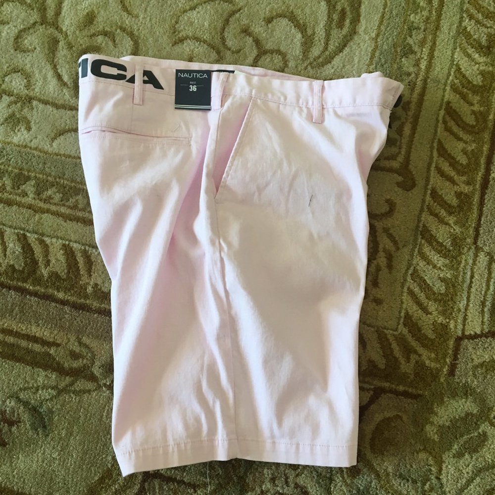 NWT - Men's Pink Nautica Shorts - Picture 9 of 9